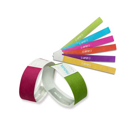 nfc wristband kickstarter|custom tyvek paper nfc wristbands.